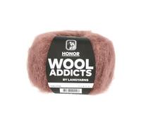 50 g LANGYARNS Wooladdicts HONOR Farbe Rose 48