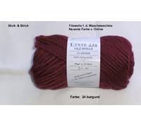 50 gr. Filzwolle für die Waschmaschine, Online, Neu, Fb. 024 burgund