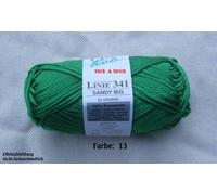 50 gr. Sandy Big Fb. 13 grün, Neu, Fa. Online, Linie 341, Sommergarn 2014