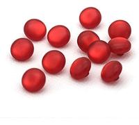 50 rote Harzknöpfe für Hemden, Perlen, zum Basteln, Nähen, Kunst, Handwerk, Nähutensilien und Zubehör