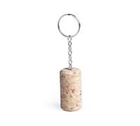50 Schlüsselanhänger aus Naturkork - Schlüsselanhänger aus 100% Kork Weinstöpsel, Geschenke für Männer und Hochzeiten.
