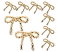 50 Schmetterlings Bow Metallknöpfe Für Pullover Strickjacke Hemd