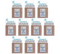 50 Schmetz Jersey Nähmaschinennadeln - verschiedene Größen - Box mit 10 Karten