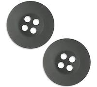 50 Stück 1,9 cm Laubgrün Nähknöpfe 4 Löcher Armee Militär Knöpfe 30L Uniform Grau Kunststoffknöpfe 1,9 cm grün poliert matt 19 mm Knopf für Arbeit Chef Schürzen Hosen Jacken DIY Handwerk