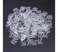 50 Stück Clips Haken Snap BH Verschlüsse Badeanzug Knöpfe Bekleidung Nähen Schnallen Nähhaken