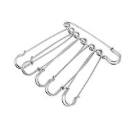 50 Stück hochwertige Sicherheitsnadeln aus rostfreiem Edelstahl 7,5 cm zum Basteln von Schmuck Kleidung Nähen und DIY