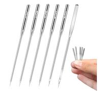 50 Stück Nähmaschinennadeln, Nähmaschinen-Zubehör, 5 verschiedene Größen, Universal-Nähmaschinennadeln 75/11, 80/12, 90/14, 100/16, 110/18 Maschinennadeln