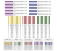 50 Stück Nähmaschinennadeln Universal - Nähnadeln Nähmaschine Set (110/18, 100/16, 90/14, 75/11, 65/9) - Jersey Nadeln für Nähmaschine Leder Jeans DIY Stoffreparatur Stickerei Alle Hausha