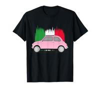 500 Oldtimer Flagge Italien Geschenk Papa Motoren T-Shirt