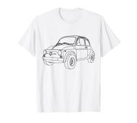 500 Oldtimer Geschenk Papa Opa Leidenschaftlich Auto Epoche T-Shirt
