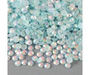 500 Stück/1000 Stück Harz DIY Jelly Strass, flache runde kleine Strass Mini Handwerks-Dekorationen, 2mm/3mm/4mm/5mm/6mm für Handyhüllen, Schuhe, Bekle