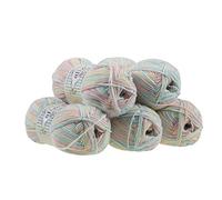 500g Baby-Wolle Strickgarn ALIZE Baby Best Batik Antipilling, unterschiedliche Farben