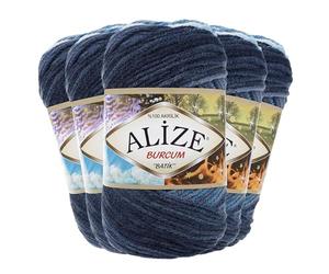 500g Strick-Garn ALIZE BURCUM Batik Strick-Wolle Handstrickgarn, Farbe wählbar