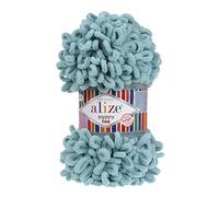 500g Strickgarn ALIZE Puffy Fine Uni, stricken ohne Nadeln auch für Anfänger geeignet