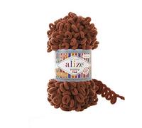 500g Strickgarn ALIZE Puffy Fine Uni, stricken ohne Nadeln auch für Anfänger geeignet