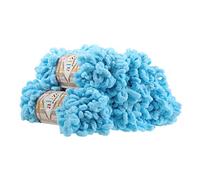 500g Strickgarn ALIZE Puffy Uni, stricken ohne Nadeln auch für Anfänger geeignet