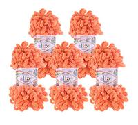 500g Strickgarn ALIZE Puffy Uni, stricken ohne Nadeln auch für Anfänger geeignet