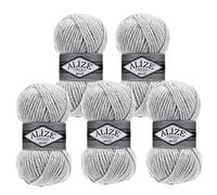 500g Strickgarn Strickwolle Alize Superlana Maxi 25% Wolle, Farbwahl