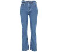 Levi's Damen Jeanshose 501 Crop High Rise, Straight Fit, Blau (Jazz Pop), W25/L30