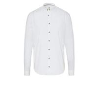 Pure h. Tico Herren 5011-21690 Pure Tracht Slim fit Langarm Hemd, Uni weiß, XL