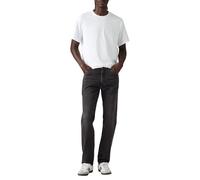 Levi's® Regular Fit Jeans mit Eingrifftaschen Modell '502®' in Dunkelgrau, Größe 33/30