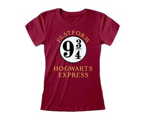 5055910335570 Heroes Inc.EU Harry Potter Hogwarts Express Womens Purple T-Shirt M Weinrot