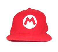 Nintendo Super Mario - Badge Mario (Snapback Cap) Cap Red