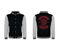 5056463499924 Heroes Inc.EU Harry Potter Gryffindor Quidditch Black Jacket XL Schwarz