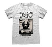 5056688517069 Heroes Inc.EU Harry Potter Sirius Black Poster Grey T-Shirt XXL Hellgrau