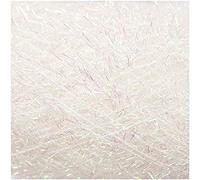 50g Creative Bubble - Farbe 013 - weiß irisierend - das innovatives Schwammgarn