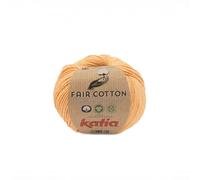 50g "Fair Cotton" - Farbe: 52 - apricot - 100% organische Baumwolle