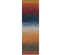 50g Lang Yarns "Merino 120 degrade" superwash - Farbe 09 - kleine Zauberkugeln mit verblüffenden Farbnuancenn