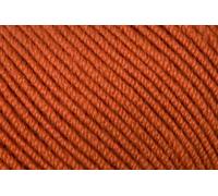 50g Merino Baby - Farbe: 49 - orange - Feinstes und besonders weiches Merino-Rohgarn Sorgen für eine erstklassige Qualität. - (Lager: BÜ-reR-nT)