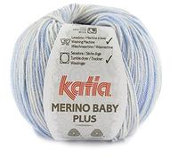 50g "Merino Baby Plus" - Farbe: 106 - blau-steingrau - Merinowolle mit Total Easy Care ist ideal zum Stricken und Häkeln bequemer Kleidungsstücke und Basics für den Alltag der gesamten Familie.