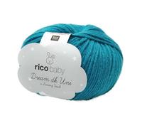 50g Rico Baby Dream Uni - Farbe: 21 - petrol - A Luxury Touch