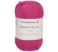 50g Schachenmayr Wash+Filz-it Fine - Farbe 111 pink