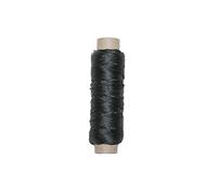 50m Sattlergarn Zwirn 14x2x3 Polyester anthrazit grau Ø 0,3mm (5127)