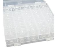 50Pcs Sewing Machine Bobbin, Universal Sewing Bobbins Plastic Sewing M