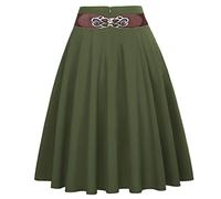 50s Rock Swing Vintag Retro Rock a Linie Knielang Rock Elegant Röcke BP561-15 2XL