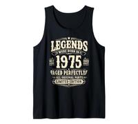 51. Geburtstag Mann Frau Geschenk Vintage Jahrgang 1975 Tank Top