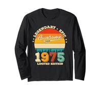 51 Year Old Legend Epic Since 1975 - Fantastischer 51. Geburtstag Langarmshirt