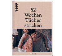 52 Wochen Tücher Stricken Die schönsten Stricktücher internationaler Designerinnen