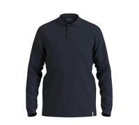 Poloshirt OLYMP "OLYMP Casual Wirk", Damen, Gr. L, marine, 100% Baumwolle, Shirts (11200533-L) marine