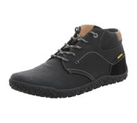 Schnürboots CAMEL ACTIVE, Herren, Gr. 46, schwarz, Leder, Schuhe, Barfußschuh, Sneaker mit flacher Laufsohle (72948631-46) schwarz