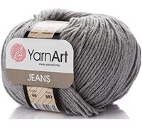 55% Baumwolle, 45% Acryl, YarnArt Jeans Sport Garn, 1 Knäuel/Knäuel, 50 g, 170 Yds (46)