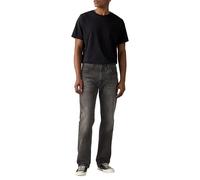 Levi's® Relaxed Straight Fit Jeans mit Eingrifftaschen Modell '555®' in Black, Größe 31/30