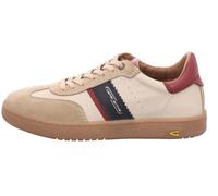 camel active Herren Low-Top Sneaker, Männer Halbschuhe,Wechselfußbett,Strassenschuhe,Sportschuhe,Freizeitschuhe,beige/blau,44 EU