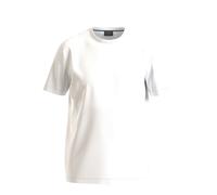 OLYMP Casual Regular Fit T-Shirt Rundhals weiss, Einfarbig