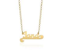 585er Goldkette mit wählbarem Namen oder Begriff