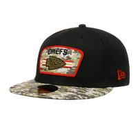 59Fifty Kansas City Chiefs Cap by New Era schwarz 7 0/0 (55,8 cm)
